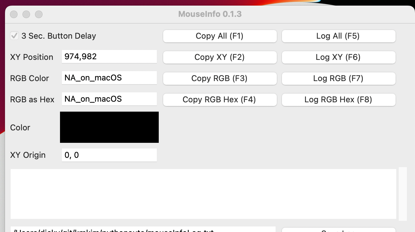 mouseinfo